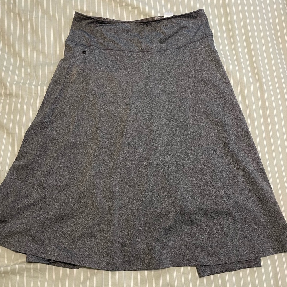Women's Gray A-Line Skirt